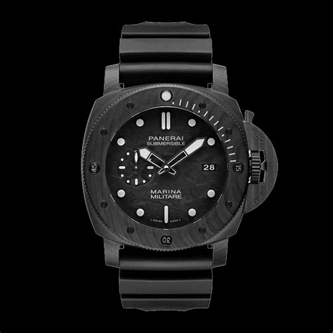 panerai replica marina militare|Panerai submersible carbotech 47mm.